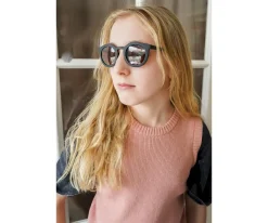 Gafas De Sol Para Niños^Grech & Co Gafas de Sol Flexibles Polarizadas Classic Junior (9-14años) Black
