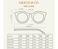 Gafas De Sol Para Niños^Grech & Co Gafas de Sol Flexibles Polarizadas Classic (+15 años) Ivory Tortoise