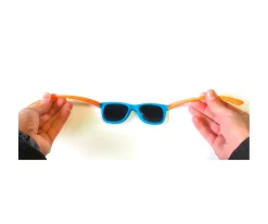 Gafas De Sol Para Niños^Bads Gafas de Sol Infantil Flexibles Verde-Azul (6-12años)