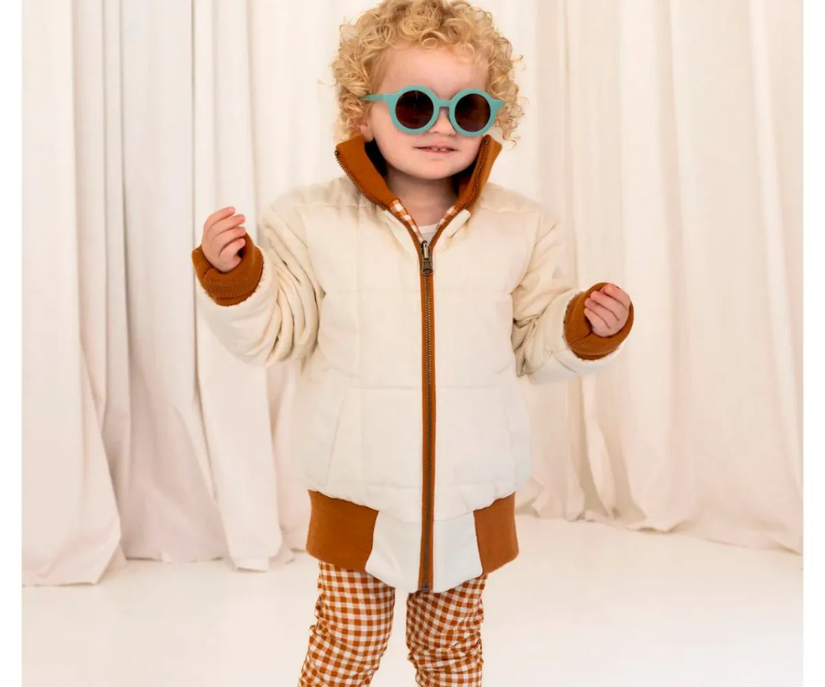 Gafas De Sol Para Niños^Grech & Co Gafas de Sol Infantil Polarizadas Round (18m-8años) Fern