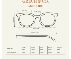 Gafas De Sol Para Niños^Grech & Co Gafas de Sol Polarizadas Classic (3-8 años) Wayfarer Fog