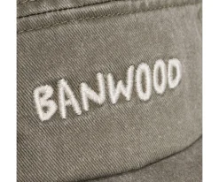 Gorros^Banwood Gorra Washed 5 Paneles Sage