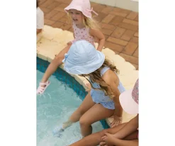 Sale Gorrito Algodón Ajustable Old Rose Gorritos De Playa|Gorros