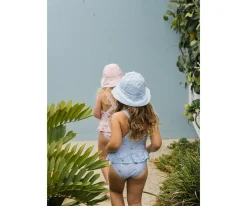 Sale Gorrito Algodón Ajustable Old Rose Gorritos De Playa|Gorros