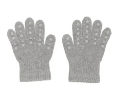 Discount Guantes Antideslizantes Lana Merino Gris Melagne Niños Accesorios Para Bebé Y Niños|Ropa Infantil