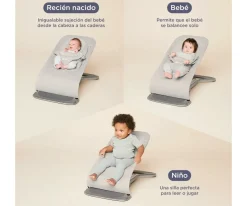 Mobiliario Infantil^Ergobaby Hamaca 3 en 1 Evolve Mesh Crema