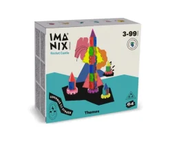 Best Imanix Rocket Castle 64 Piezas Niños Juguetes Niños 4 Años|Juguetes Stem