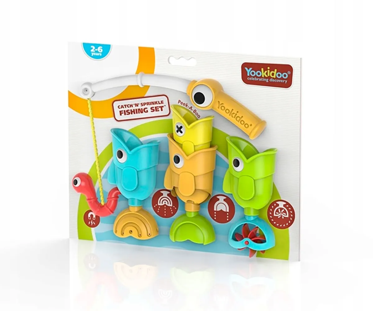 Clearance Juego de Pesca Atrapa y Rocia Niños Juguetes Más Recomendados|Juguetes Para Niños De 18 Meses