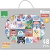 Best Juego Memo 48 pcs Niños Juguetes Para Niños De Un Año|Juegos De Mesa