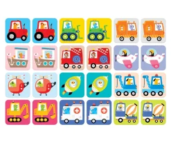 Online Juego Memory Suuuper Grande Vehículos Niños Juegos De Mesa|Juguetes Para Niños De 18 Meses