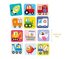 Online Juego Memory Suuuper Grande Vehículos Niños Juegos De Mesa|Juguetes Para Niños De 18 Meses