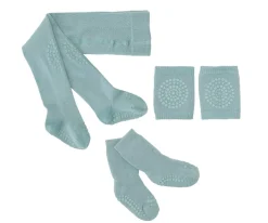 New Kit de Gateo Dusty Blue Calcetines Suela Bebé|Gateo