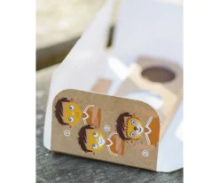 Kit maquillaje León & Jirafa Niños Disfraces Para Niños|Pintura De Uñas, Brillos Y Tattoos