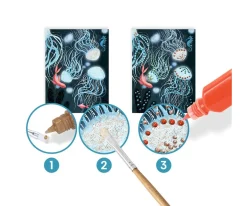 Hot Kit Pintura 3D Mundo Submarino Niños Manualidades Para Niños|Juguetes Niños 7 Años