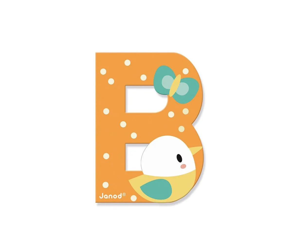 Decoración Pared Infantil^Janod Letra Madera Pure B