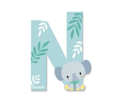 Decoración Pared Infantil^Janod Letra Madera Pure N