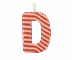 Decoración Pared Infantil^Lilliputiens Letra Tela Fosforescente D