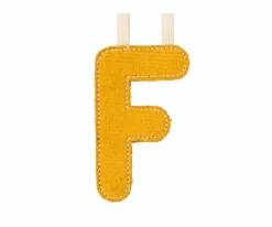 Decoración Pared Infantil^Lilliputiens Letra Tela Fosforescente F