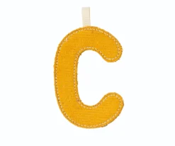 Decoración Pared Infantil^Lilliputiens Letra Tela Fosforescente C