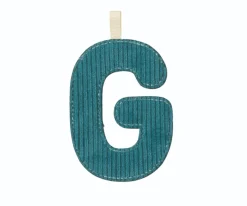 Decoración Pared Infantil^Lilliputiens Letra Tela Fosforescente G