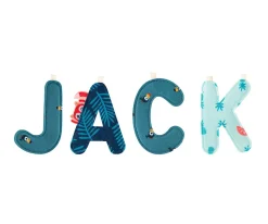 Decoración Pared Infantil^Lilliputiens Letra Tela D