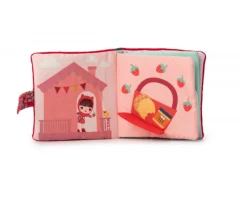 Libro de Juegos y Mordedor Caperucita Roja Niños Juguetes Bebé 6 Meses|Juguetes De Viaje