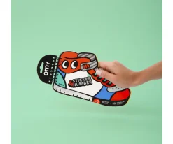 Outlet Libro de Pegatinas por Números Sneakers Niños Juguetes De Viaje|Manualidades Para Niños