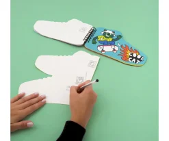 Outlet Libro de Pegatinas por Números Sneakers Niños Juguetes De Viaje|Manualidades Para Niños