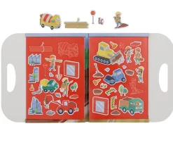 Discount Libro Magnético Aventuras Construcciones Niños Juguetes Niños 5 Años|Juguetes Niños 4 Años