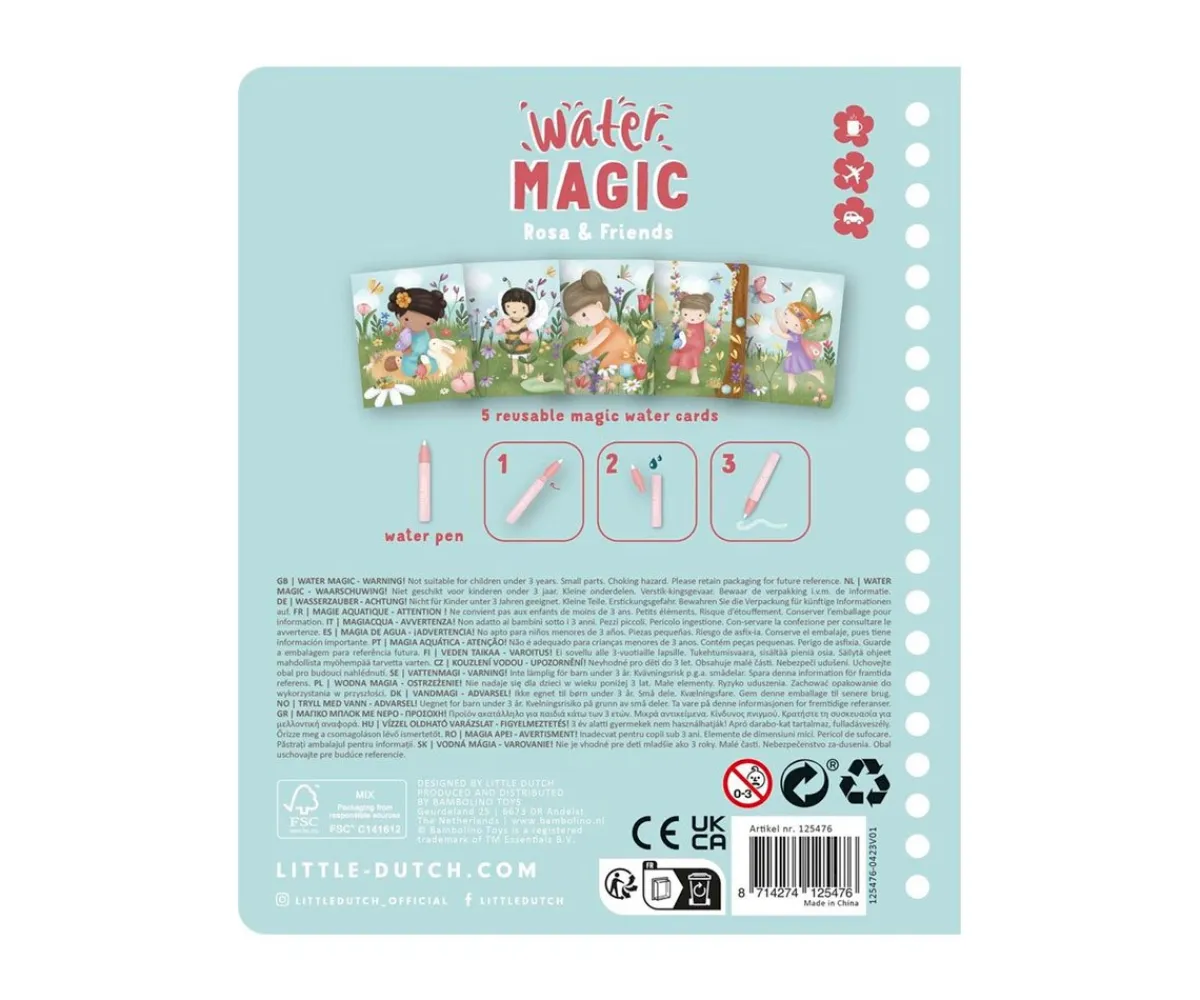 Sale Libro Mágico para Colorear Rosa & Friends Niños Juguetes Niños 3 Años|Juguetes Niños 4 Años