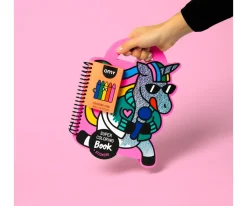 Clearance Libro con Pinturas y Pegatinas Lily Material Escolar|Manualidades Para Niños