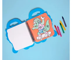 Discount Libro con Pinturas y Pegatinas Dinos Niños Manualidades Para Niños|Juguetes Niños 5 Años