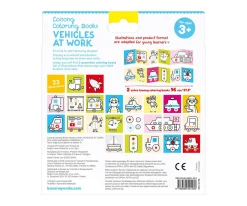 Manualidades Para Niños^Banana Panda Libro Para Colorear Looong Vehicles at Work
