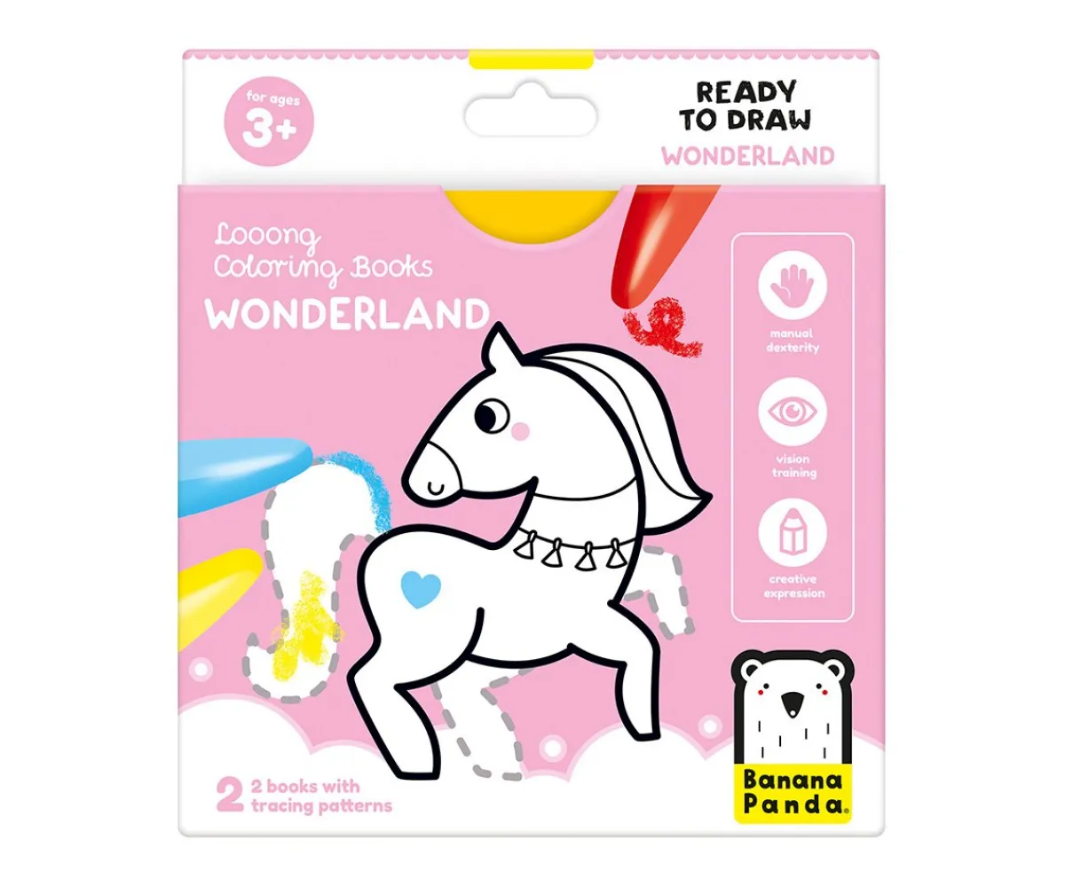 Manualidades Para Niños^Banana Panda Libro Para Colorear Looong Wonderland