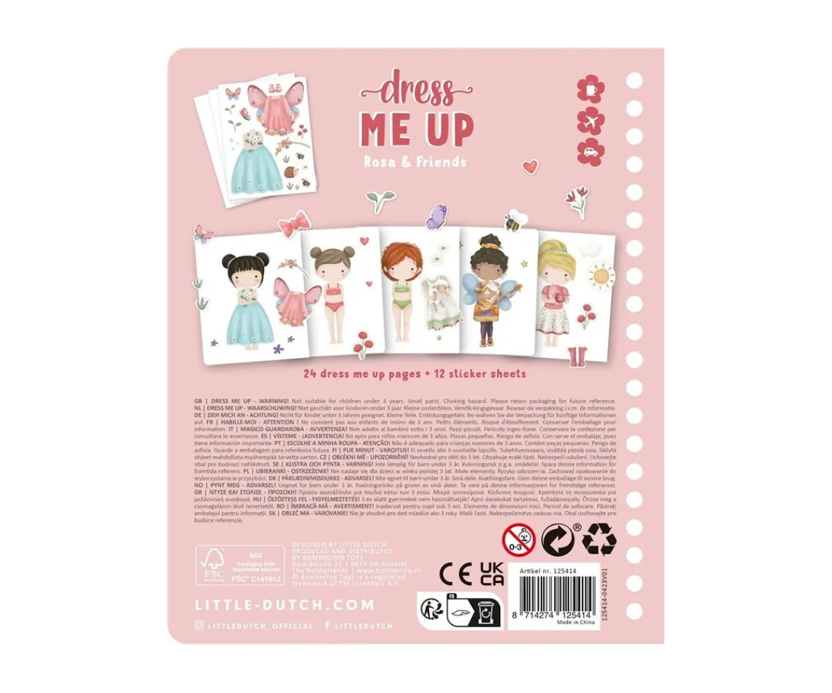 Sale Libro Viste a Rosa & Friends Niños Manualidades Para Niños|Juguetes Niños 3 Años