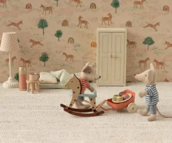 Casa De Muñecas De Madera^Maileg Lámpara de Pie Vintage Ratón Arena