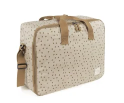 Bolsas Hospital Bebé^Walking Mum Maleta Corazones Poppy Canela