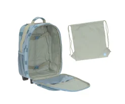 Maletas Infantiles^Lassig Maleta Infantil Pattern Party Blue / Green