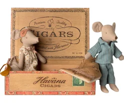 Mamá y Papá Ratón en Caja de Cigarros Niños Juguetes Niños 3 Años|Juguetes Niños 4 Años