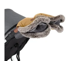 Accesorios Carrito Bebé^Petite&Mars Manoplas Térmicas Impermeables para Carrito Furry Caramel