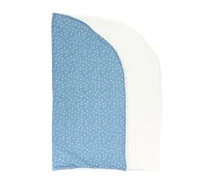 Mantas^Cristina de Jos'h Manta Arrullo Mini Star Azul Personalizable