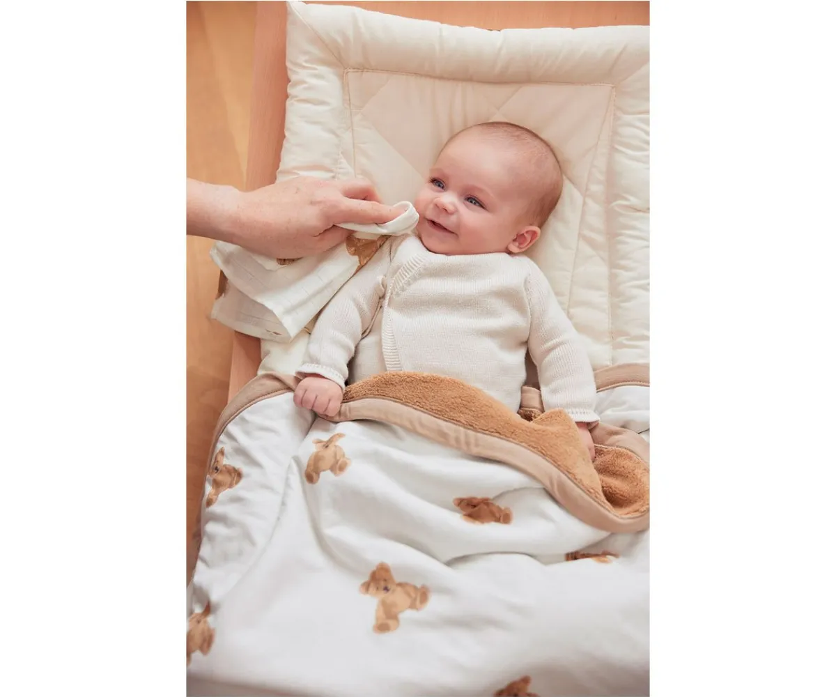 Mantas^Jollein Manta de Cuna Teddy Bear