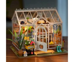 Maqueta en Miniatura Dreamy Garden House Niños Juguetes Niños + 10 Años|Manualidades Para Niños