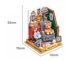 Best Maqueta en Miniatura Holiday Living Room Niños Juguetes Niños + 10 Años|Manualidades Para Niños