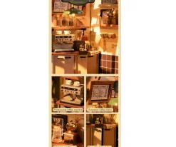 Sale Maqueta en Miniatura No.17 Café Niños Manualidades Para Niños|Juguetes Niños + 10 Años