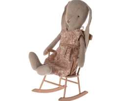Casa De Muñecas De Madera^Maileg Mecedora Mini Dark Powder