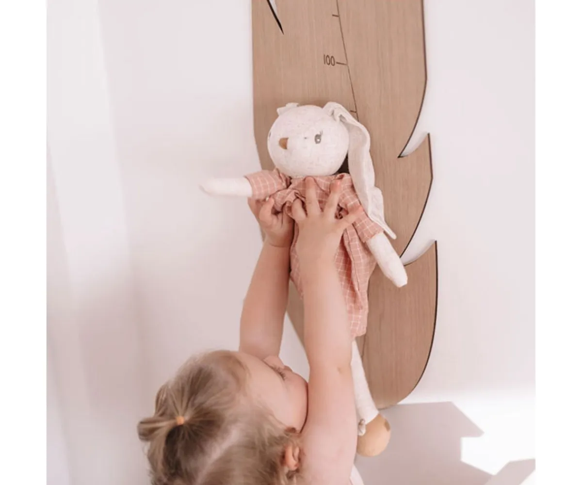 Decoración Pared Infantil^Walamami Medidor de Altura Pluma Nature
