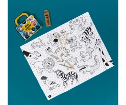 Manualidades Para Niños^Omy Mini Pocket Animals para Colorear