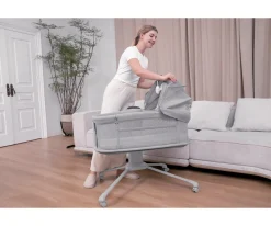 New Minicuna Colecho Dark Grey Mobiliario Infantil|Seguridad Bebé