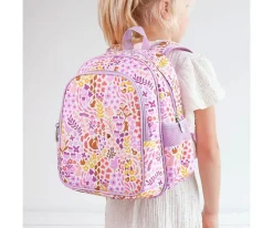 Mochilas Preescolar^A Little Lovely Company Mochila con Bolsillo Térmico Flower Garden